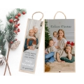 Cajas de madera para vino personalizadas regalo Navidad