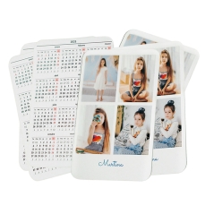 Calendarios personalizados de bolsillo