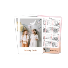 Calendarios personalizados de bolsillo