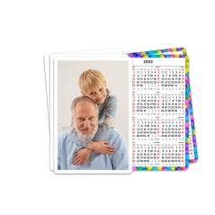 Calendarios personalizados de bolsillo