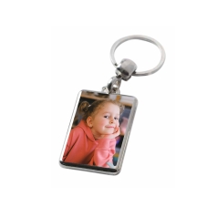 Llavero personalizado rectangular