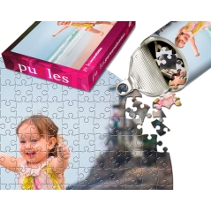 Puzzle personalizado redondo