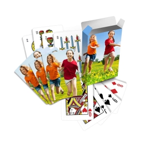 Baraja de cartas personalizada