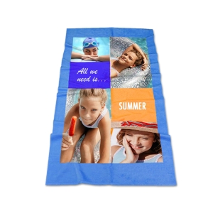 Toalla de playa algodón personalizada