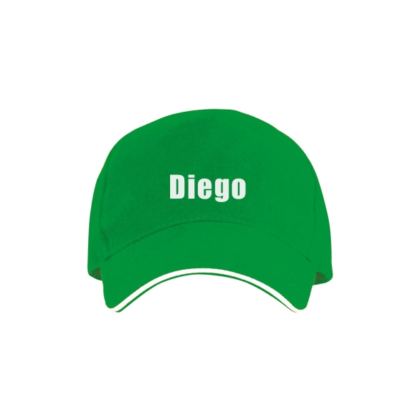 Gorra personalizada con nombre