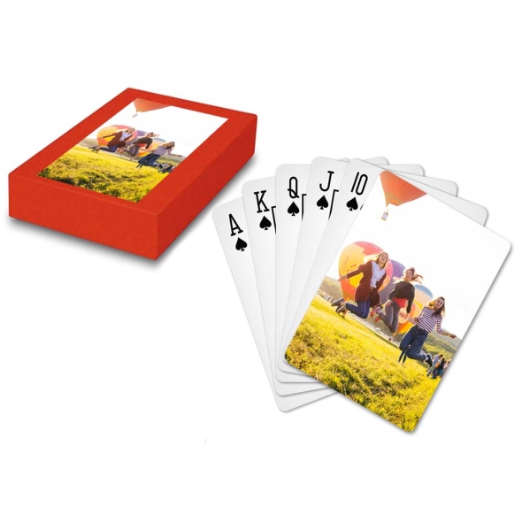Juego de cartas personalizadas